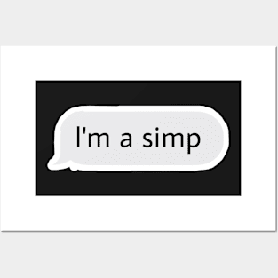 Simp Posters and Art